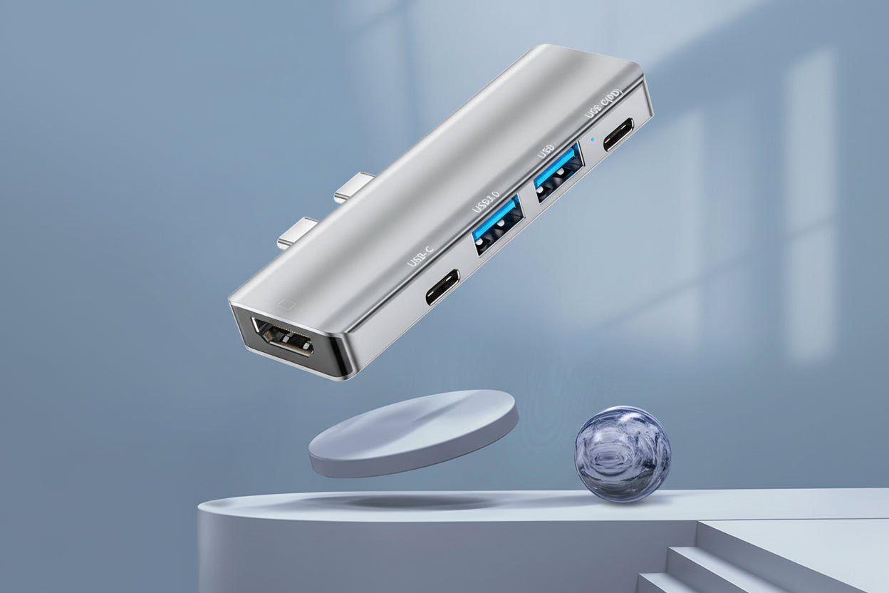 Elitee USB-C Hub with 4K HDMI - Multiport Adapter for Laptop & Tablet