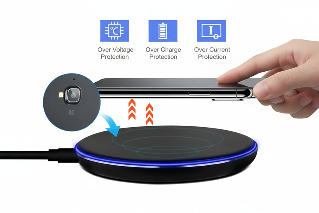 Elitee Ultra Slim 5W Wireless Charger - Qi Certified Charging Pad