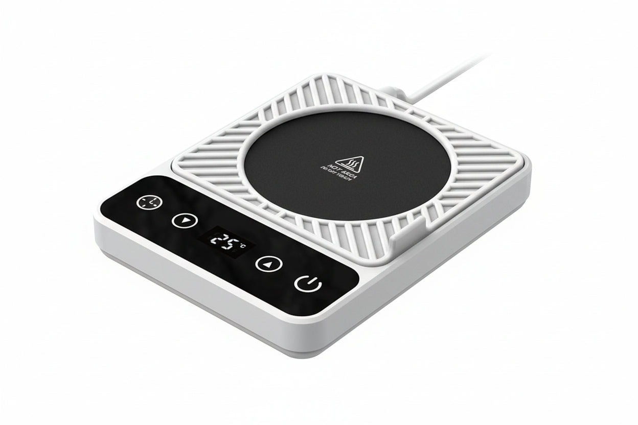 Elitee Electric Mug Warmer - 6 Temp Settings & Auto Shut Off Heater